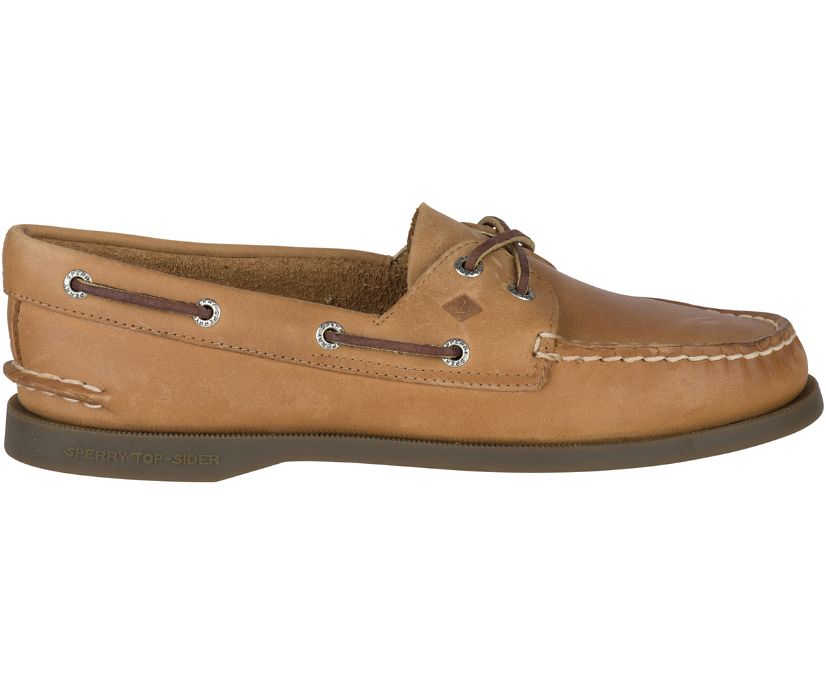 Sperry Authentic Original Boat Shoes - Women's Boat Shoes - Dark Khaki [VQ0638427] Sperry Ireland